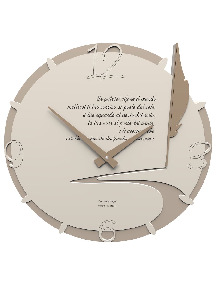 Wall clock to personalise "Everything I didn't tell you"