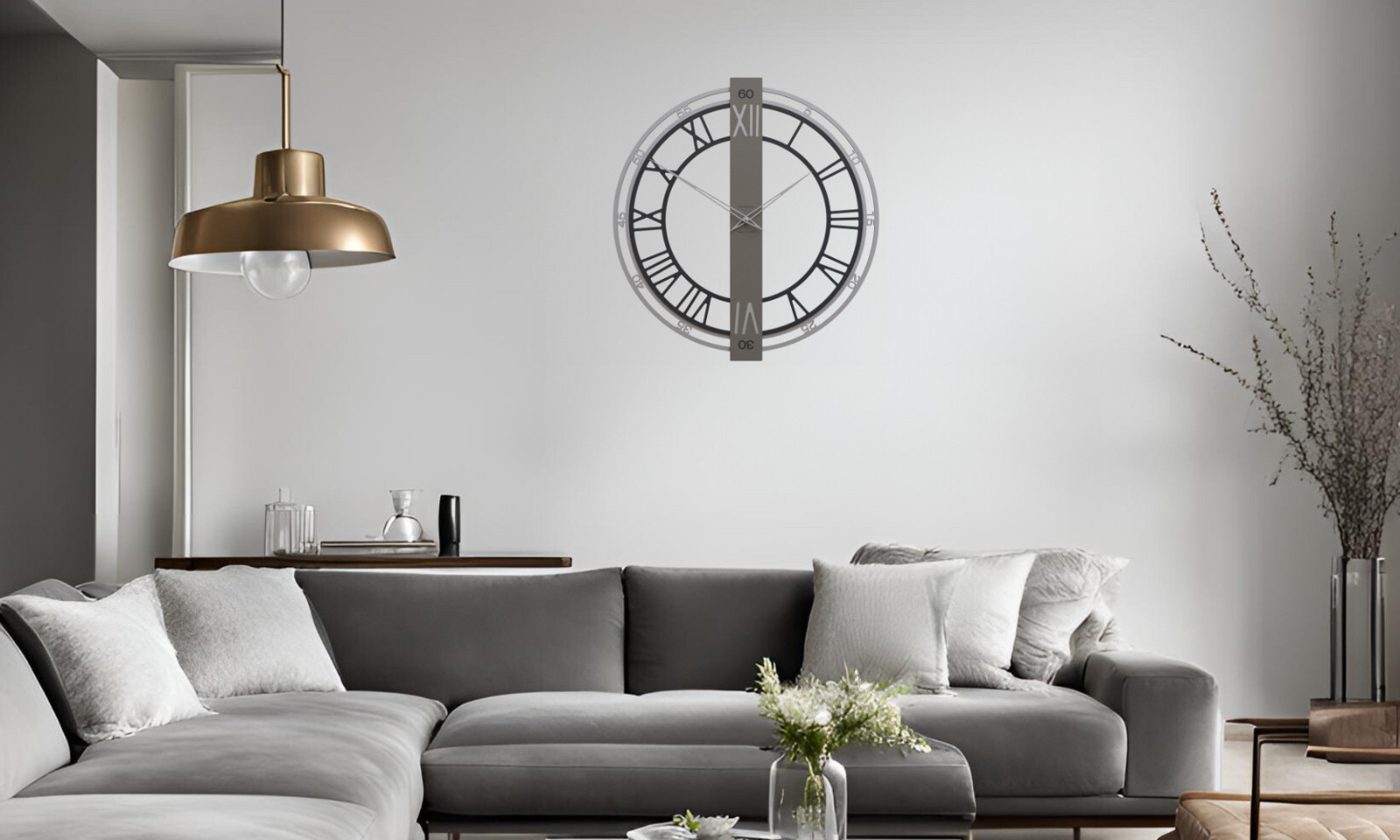 FRANZ WALL CLOCK: MODERN, MINIMALIST DESIGN FOR LARGE SPACES